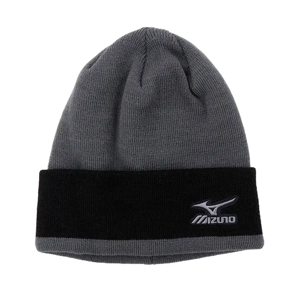 Mũ Len Mizuno GMS Knit Cap Màu Xám Đậm - Mũ nón - Vua Hàng Hiệu