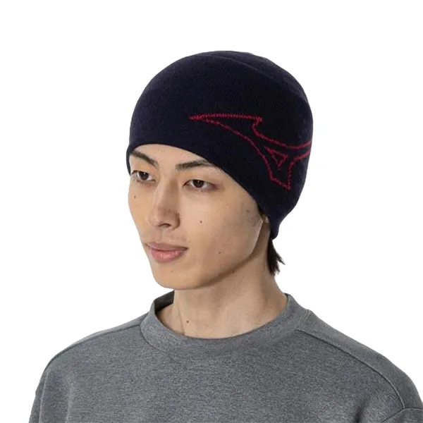 Mũ Len Mizuno Knit Cap 32JWA50311 Màu Xanh Navy - Mũ nón - Vua Hàng Hiệu