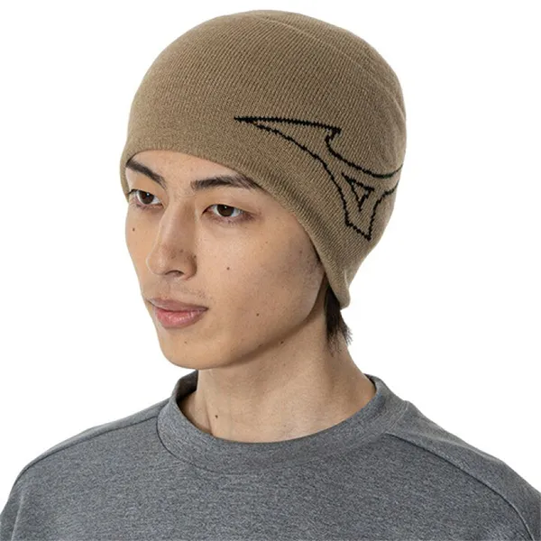 Mũ Len Mizuno Knit Cap 32JWA50339 Màu Be