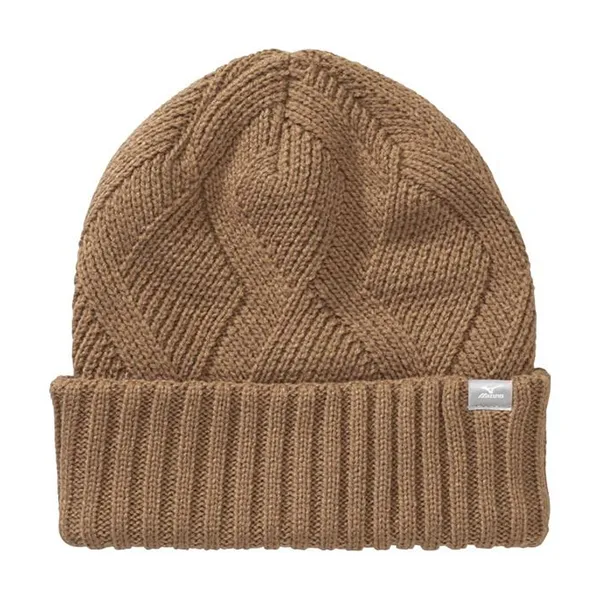 Mũ Len Mizuno Sports Knit Cap C2JWA60251 Màu Nâu Nhạt