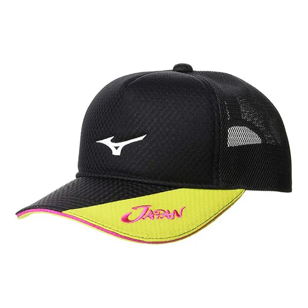 Mũ Mizuno Japan Cap 62JW9X01 Màu Đen Vàng - Mũ nón - Vua Hàng Hiệu