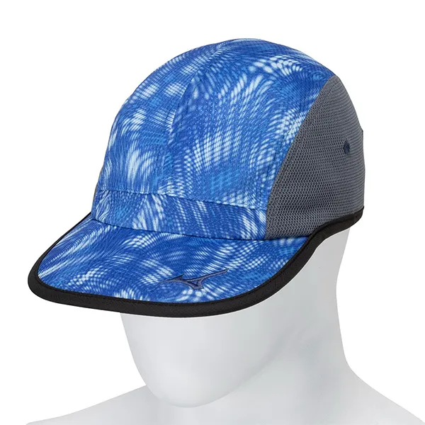 Mũ Mizuno Running Cap 32JWB103 Màu Xanh Dương - Mũ nón - Vua Hàng Hiệu