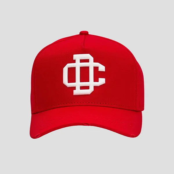 Mũ Nam Dsquared2 Red With Logo Embroidered BCM0352 05C00001 M818 Màu Đỏ