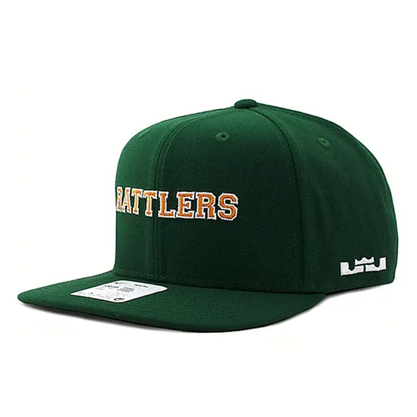Mũ Nike Le Bron James Florida A&M Rattlers Snapback Cap Màu Xanh Green