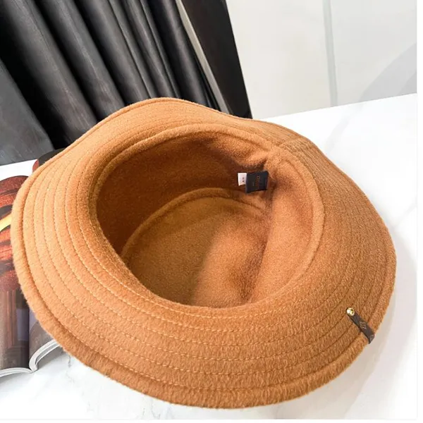 Mũ Nữ Louis Vuitton LV Bob Carry On Brown M77294 Wool Màu Nâu - Mũ nón - Vua Hàng Hiệu