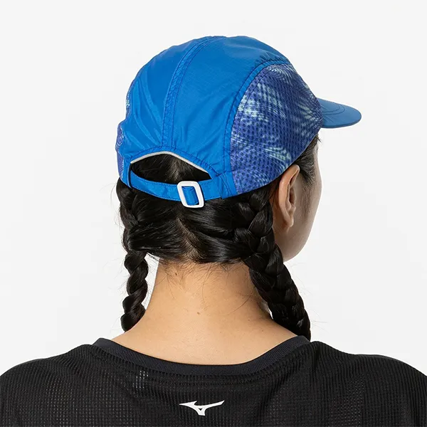 Mũ Nữ Mizuno Running Cap 32JWB301 Màu Xanh Dương - Mũ nón - Vua Hàng Hiệu