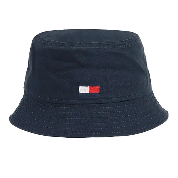 Mũ Tommy Hilfiger Brand Logo Casual Stylish Bucket Hat Màu Xanh Navy Size 56 - 2