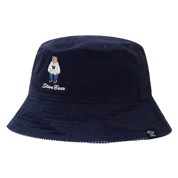 Mũ WHOAU Steve / WHACD1201A-00 Đội 2 Mặt Màu Xanh Navy - Mũ nón - Vua Hàng Hiệu