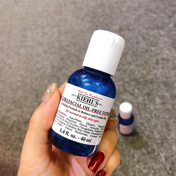 Nước Hoa Hồng Kiehl's Ultra Facial Oil-Free Toner 40ml - Mỹ phẩm - Vua Hàng Hiệu