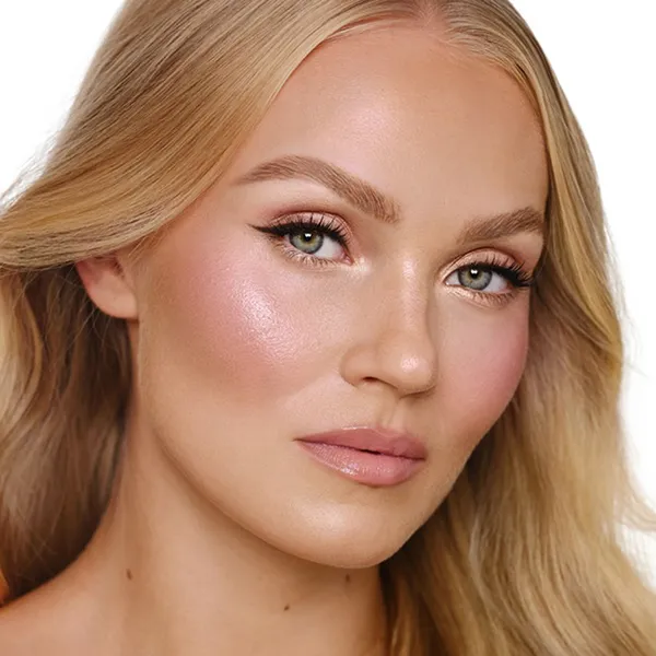 Phấn Má Hồng Charlotte Tilbury Hollywood Glow Glide Face Architect Highlighter Màu Pillow Talk Glow 7g - Trang điểm - Vua Hàng Hiệu