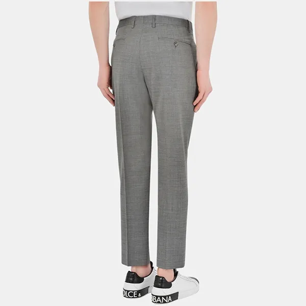 Quần Dài Nam Dolce & Gabbana D&G Túi Trước GY6UETFM2DIS8290 Màu Xám Size 48