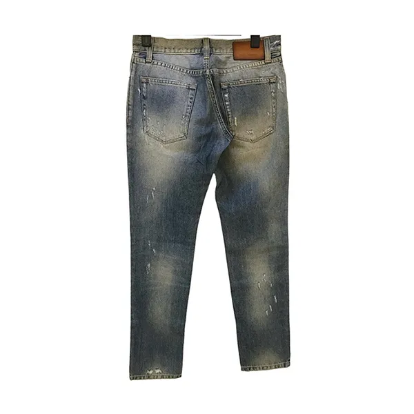 Quần Jean Nam Dolce & Gabbana D&G 14GOLD G4A5LP Màu Xanh Bạc Size 44 - Thời trang - Vua Hàng Hiệu