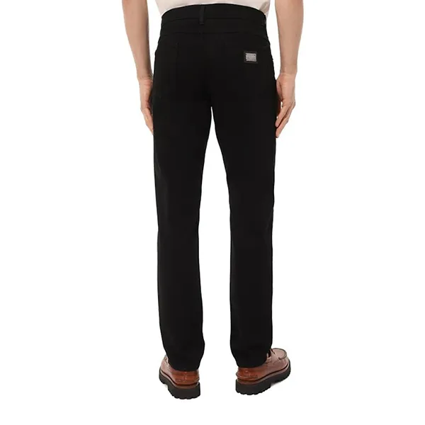 Quần Jean Nam Dolce & Gabbana D&G GY07CD Black Màu Đen Size 46