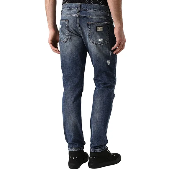 Quần Jean Nam Dolce & Gabbana D&G GY70LZ Màu Xanh Size 44 - Thời trang - Vua Hàng Hiệu