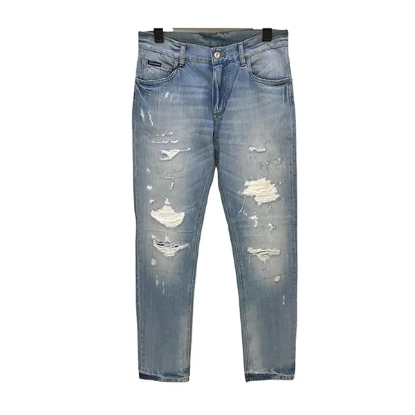 Quần Jean Nam Dolce & Gabbana D&G GYJCCD Màu Xanh Nhạt Size 46 - Thời trang - Vua Hàng Hiệu