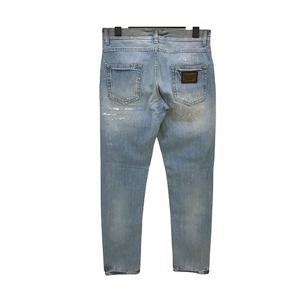 Quần Jean Nam Dolce & Gabbana D&G GYJCCD Màu Xanh Nhạt Size 46 - Thời trang - Vua Hàng Hiệu