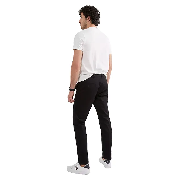 Quần Kaki Nam Tommy Hilfiger THFlex Chinno Slim Fit 78J9160 001 Màu Đen Size 30