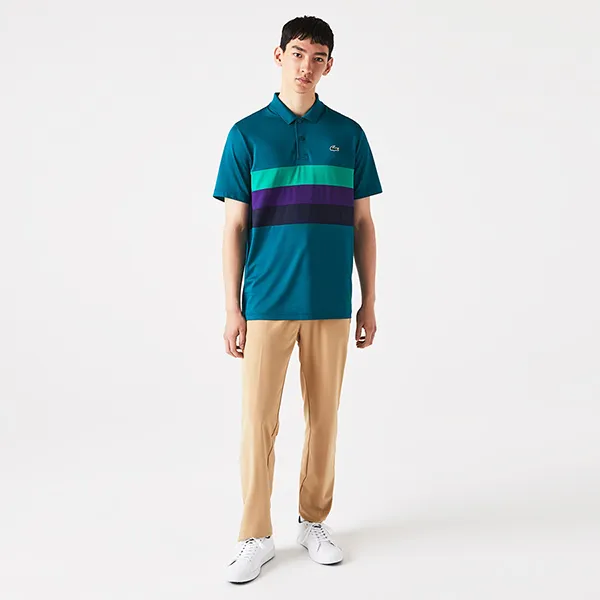 Quần Nam Lacoste Men's Sport Golf Chinos HH9274 Màu Be Size 30