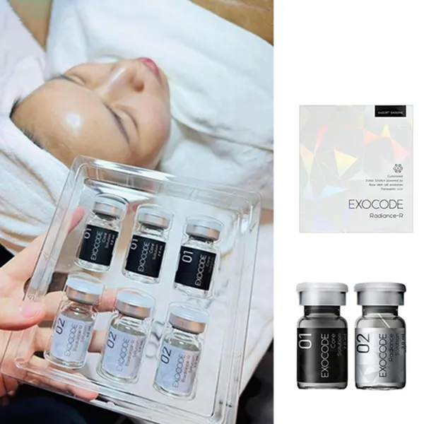 Set Tinh Chất ExoCoBio Exocode Radiance – R Hỗ Trợ Làm Sáng Da Và Cải Thiện Nám