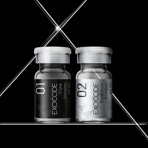 Set Tinh Chất ExoCoBio Exocode Radiance – R Hỗ Trợ Làm Sáng Da Và Cải Thiện Nám