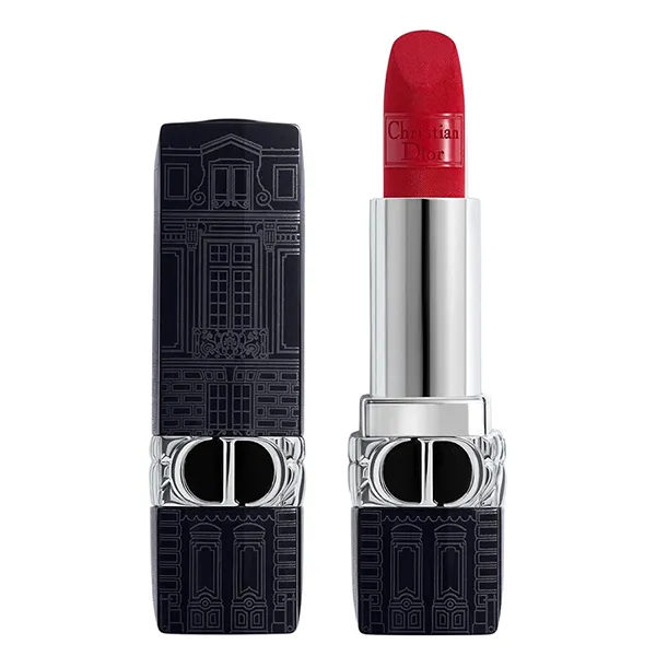 Son Dior Rouge Dior Couture Velvet Lipstick 862 Winter Poppy Limited Edition Màu Đỏ Hồng - 1