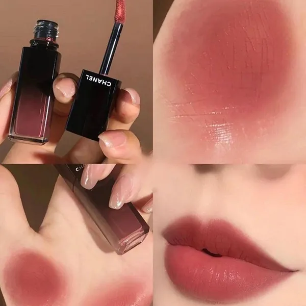 Son Kem Chanel Rouge Allure Laque Ultrawear Shine Liquid 63 Ultimate Màu Hồng Khô - 3