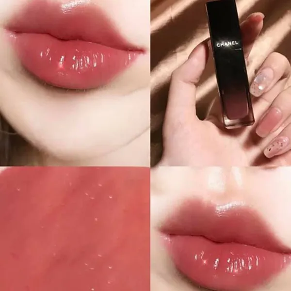 Son Kem Chanel Rouge Allure Laque Ultrawear Shine Liquid 63 Ultimate Màu Hồng Khô