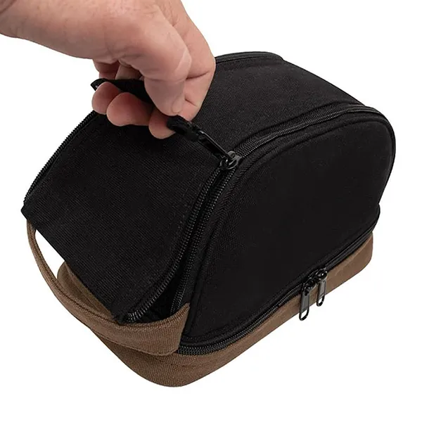 Túi Đựng Đồ Rothco Toiletry Bag Canvas Màu Đen - Túi xách - Vua Hàng Hiệu