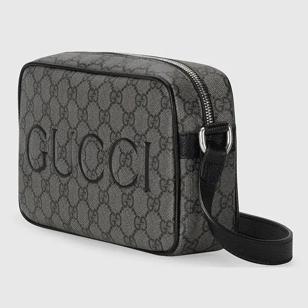 Túi Đeo Chéo Gucci GG Mini Shoulder Bag 768391 FACQF 1247 Màu Đen Xám - 3
