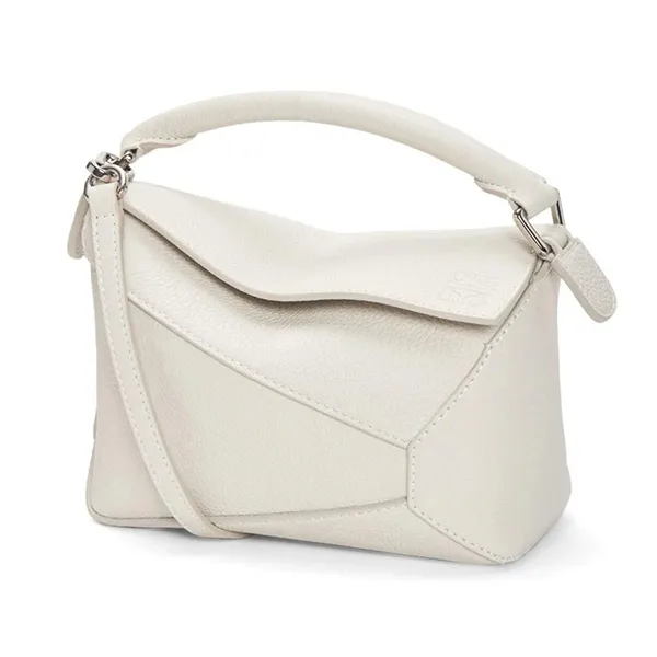 Túi Đeo Chéo Nữ Loewe Mini Puzzle Bag A510P88X16 Màu Trắng - 3