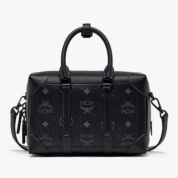 Túi Đeo Chéo MCM Klassik Crossbody In Visetos Black MMRBSBBF03BK001 Màu Đen