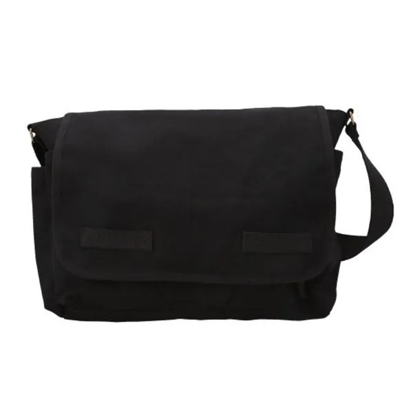 Túi Đeo Chéo Nam Rothco Canvas Crossbody Bag Màu Đen