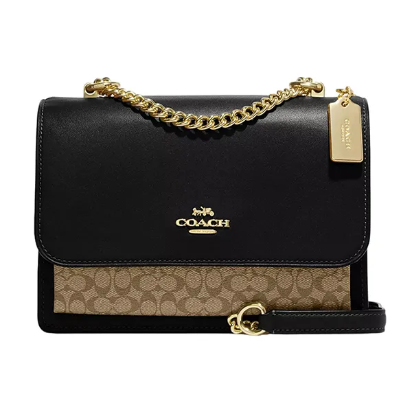 Túi Đeo Chéo Nữ Coach Klare Crossbody In Signature Canvas CJ943 Màu Đen