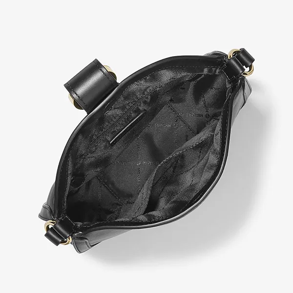 Túi Đeo Chéo Nữ Michael Kors Gabby Small Hobo Crossbody Bag 35S3G5GC1O Màu Đen - Túi xách - Vua Hàng Hiệu