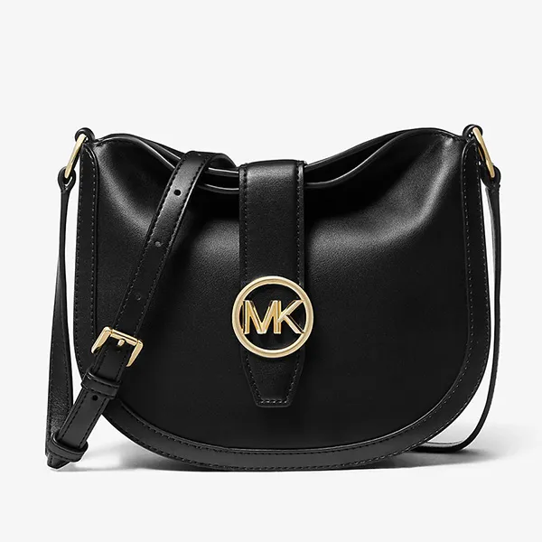 Túi Đeo Chéo Nữ Michael Kors Gabby Small Hobo Crossbody Bag 35S3G5GC1O Màu Đen - Túi xách - Vua Hàng Hiệu