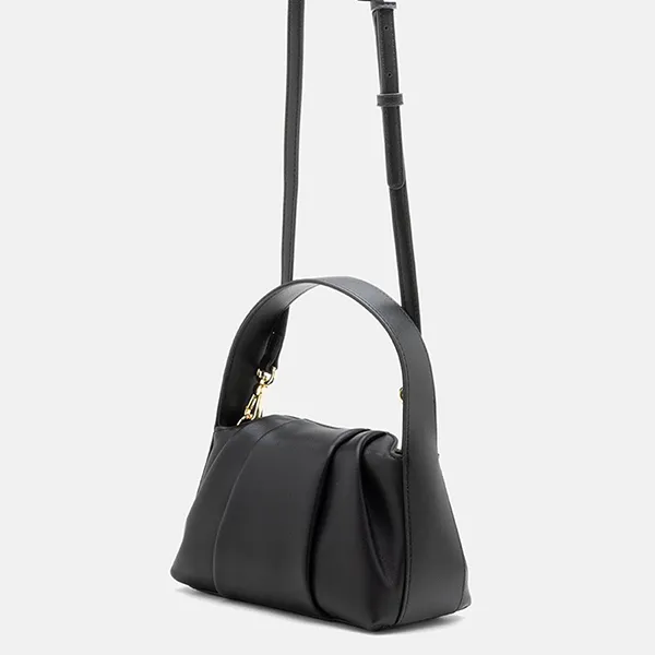 Túi Đeo Chéo Nữ Pazzion Lottie Pleated Bag 9637BLK00M Màu Đen