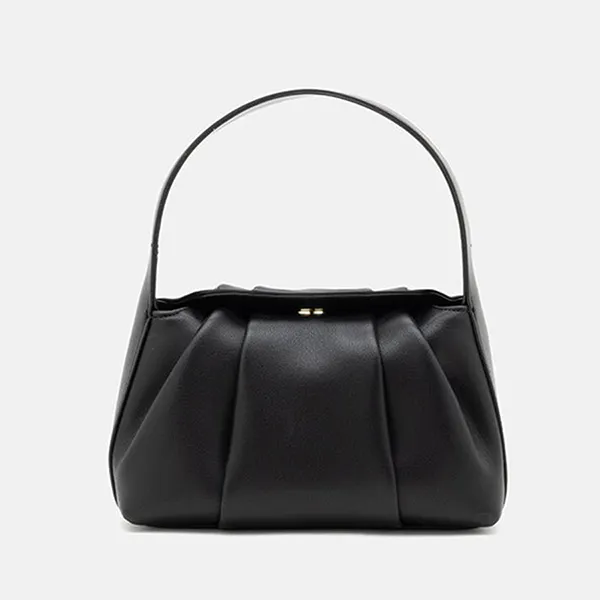 Túi Đeo Chéo Nữ Pazzion Lottie Pleated Bag 9637BLK00M Màu Đen