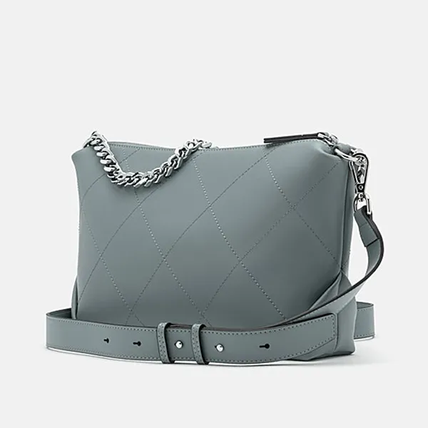 Túi Đeo Chéo Nữ Pazzion Venetia Chained Bag 169BLU00L Màu Xanh Lam - Túi xách - Vua Hàng Hiệu