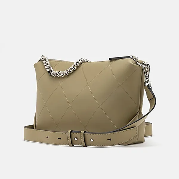 Túi Đeo Chéo Nữ Pazzion Venetia Chained Bag 169GRN00L Màu Xanh Rêu - Túi xách - Vua Hàng Hiệu