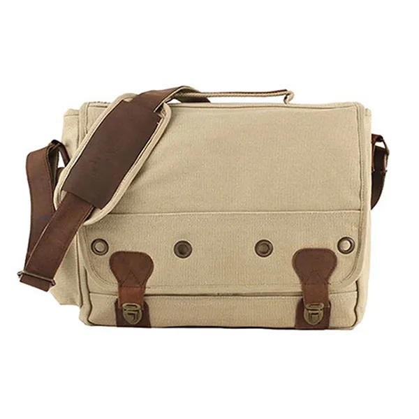 Túi Đeo Chéo Rothco Canvas Shoulder Bag Màu Khaki - Túi xách - Vua Hàng Hiệu