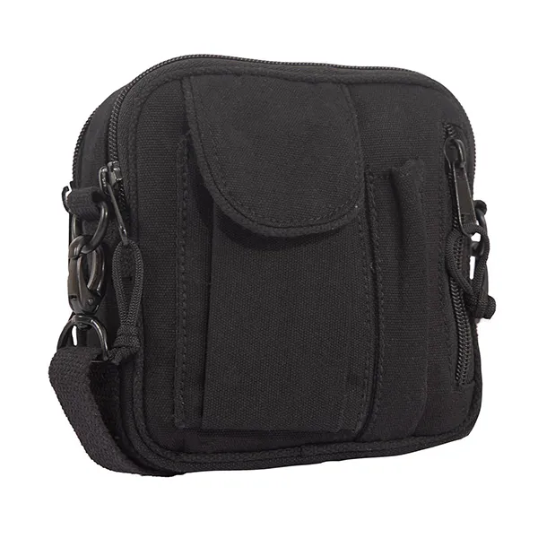 Túi Đeo Chéo Rothco Mini Plain 2327 Shoulder Bag Màu Đen - Túi xách - Vua Hàng Hiệu