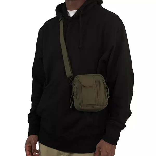 Túi Đeo Chéo Rothco Mini Plain 2327 Shoulder Bag Màu Xanh Olive - Túi xách - Vua Hàng Hiệu