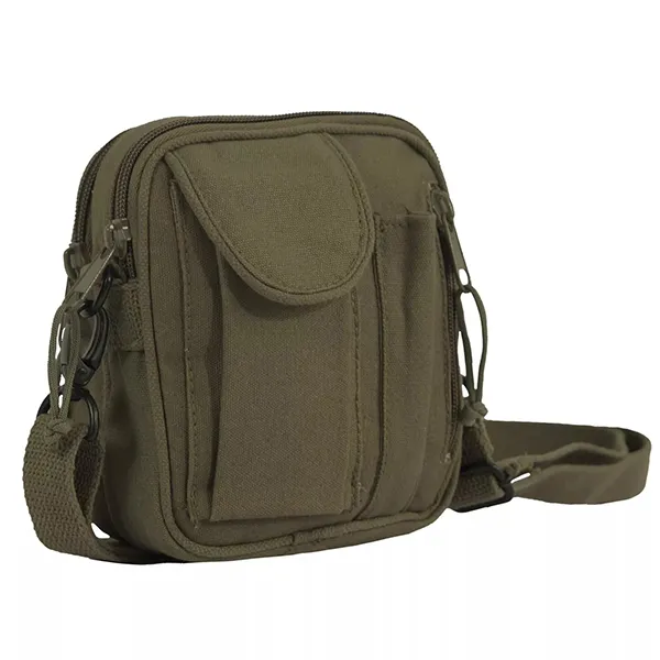 Túi Đeo Chéo Rothco Mini Plain 2327 Shoulder Bag Màu Xanh Olive - Túi xách - Vua Hàng Hiệu