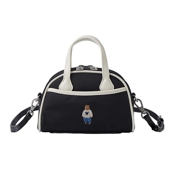 Túi Đeo Chéo WHOAU Steve Nylon Mini Cross Bag WHBGE1202A Màu Đen - Túi xách - Vua Hàng Hiệu