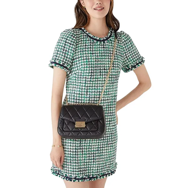 Túi Đeo Vai Nữ Kate Spade Carey Small Flap Shoulder Bag KA767 Màu Đen