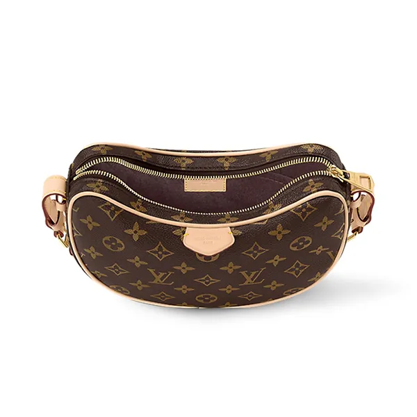 Túi Đeo Vai Nữ Louis Vuitton LV MM Croissant Bag M46828 Màu Nâu Be - Túi xách - Vua Hàng Hiệu