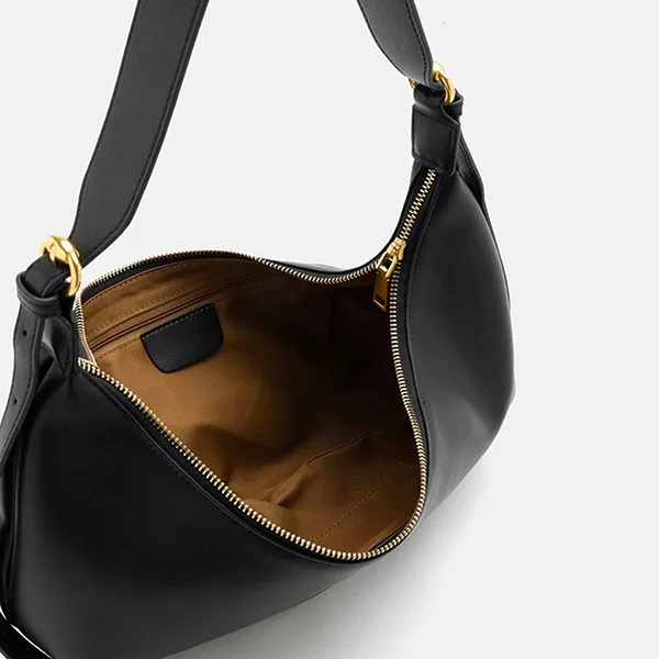 Túi Đeo Vai Nữ Pazzion Shayla Crescent Bag 227BLK00L Màu Đen - Túi xách - Vua Hàng Hiệu