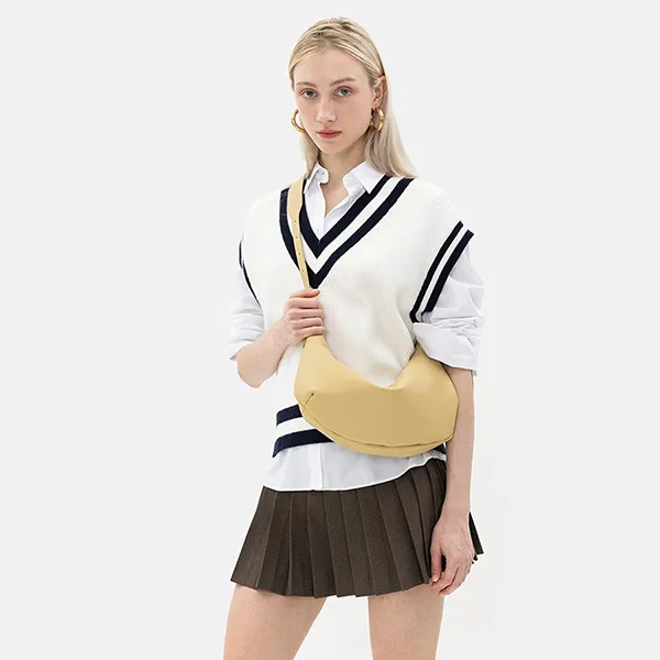 Túi Đeo Vai Nữ Pazzion Shayla Crescent Bag 227YEL00L Màu Vàng