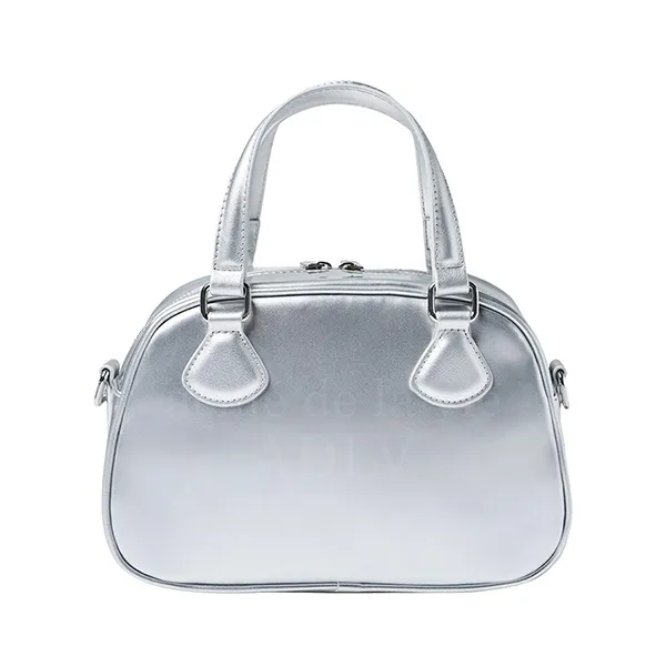 Túi Tote Acmé De La Vie ADLV Dempsey Enamel Bowling Tote Bag ADLV-24SS-ACENBT-SVR Silver Màu Bạc - Túi xách - Vua Hàng Hiệu
