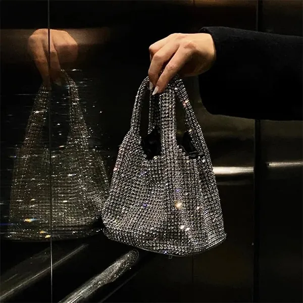Túi Xách Tay Nữ Giarité Brilly Peridot Silever Bag Màu Bạc - Túi xách - Vua Hàng Hiệu